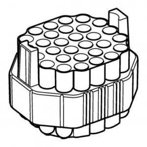 Фото 1 - Адаптер Eppendorf для 30 пробирок с круглым дном объемом 4 мл  –  8 мл, к ротору S-4xUniversal, 2 шт./упаковка
